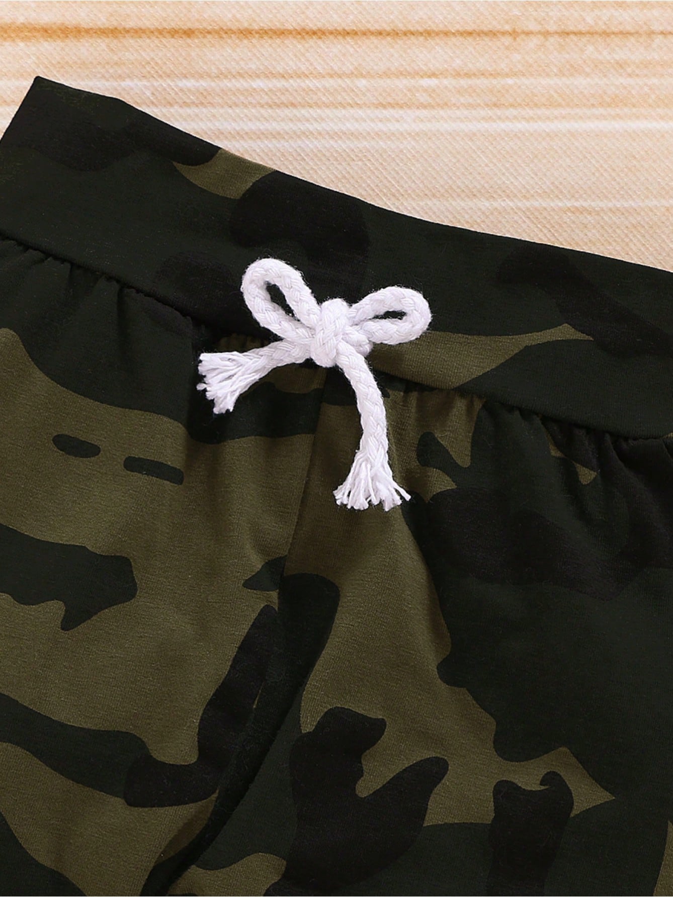 Baby Boy “Mama’s Boy” Camo Outfit
